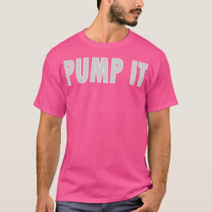 Pomp het pomp IJzer Baseball Pet T-shirt