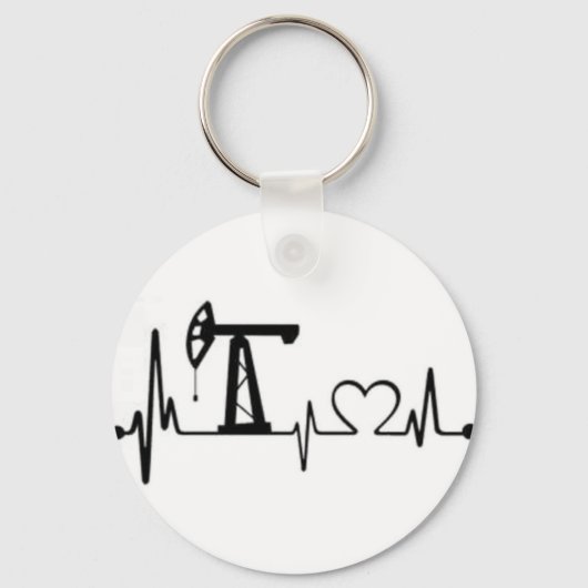 Pomp Jack Heartbeat Sleutelhanger (Voorkant)