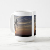 Pomp Jack op Sunset. Koffiemok (Voorkant links)