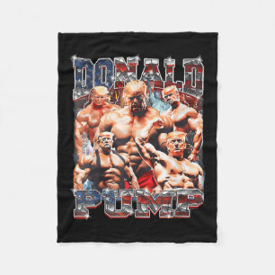Pomp maken Amerika weer sterk Trump 2024 Fleece Deken