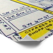 Pompano Beach, FL Map Poster (Hoek)