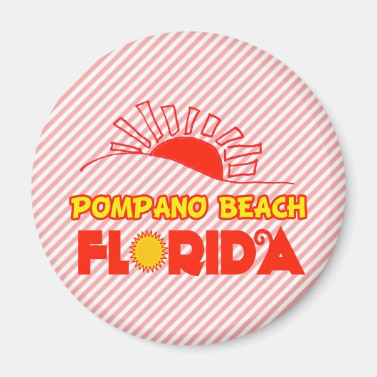 Pompano Beach, Florida Magneet (Voorkant)