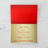 Pompe à huile Jack Joyeux Noël Carte de voeux (Intérieur)