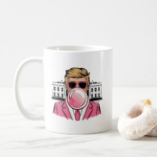 Pompe de gomme à bulle - Mug joueuse pour le tambo
