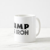 Pompe Pompe Pompe De Fer Couvre Gymnase De Gym Mug (Devant droit)