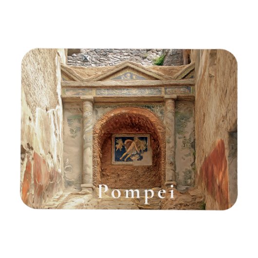 Pompei. #1 magneet (Horizontaal)