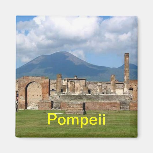 Pompeï magneet (Voorkant)