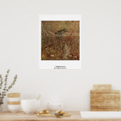 Pompeian Fresco van Pompeian Painter Poster (Keuken)