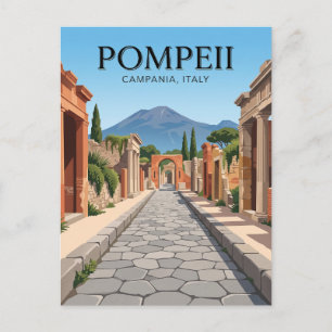 Pompeii Archeologisch Park Italië Briefkaart