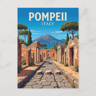 Pompeii Archeologisch Park Italië Briefkaart