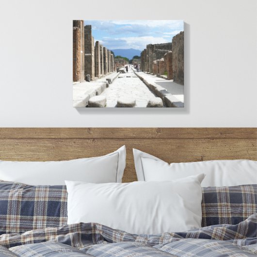 Pompeii Canvas Afdruk (Insitu (Slaapkamer))