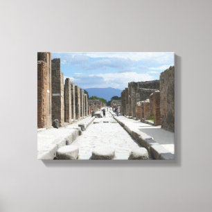 Pompeii Canvas Afdruk
