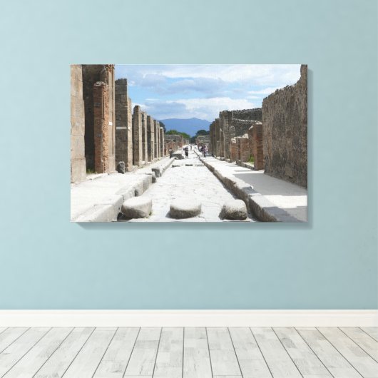 Pompeii Canvas Afdruk (Insitu (Houten vloer))