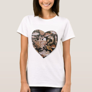 POMPEII-COLLECTIE / OCEAN - LEVENSCENE VAN ZEE Har T-shirt