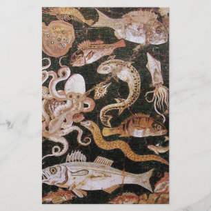 POMPEII COLLECTIE / OCEAN - ZEE LEVEN SCÈNE BRIEFPAPIER