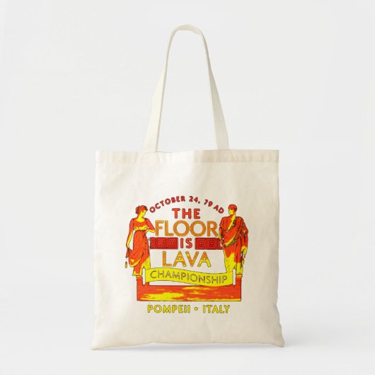 Pompeii Floor is het kampioenschap van de Lava Tote Bag (Voorkant)