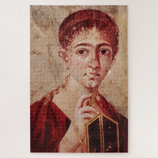 Pompeii Fresco van de vrouw van Baker Legpuzzel (Verticaal)
