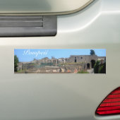 Pompeii Italië Bumpersticker (Op auto)