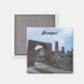 Pompeii, Italië Magneet (Voorkant / Achterkant)
