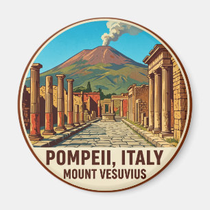 Pompeii Italië Mount Vesuvius Italië Magneet