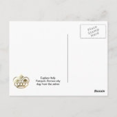 Pompeii, opslag van Amphorae Briefkaart (Achterkant)