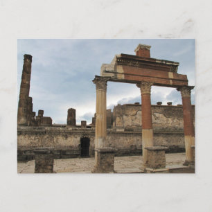 Pompeii - Overige kolommen van de Arcade Briefkaart