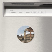 Pompeii - Resterende zuilen van de Arcade Magneet (Insitu (Vaatwasser))