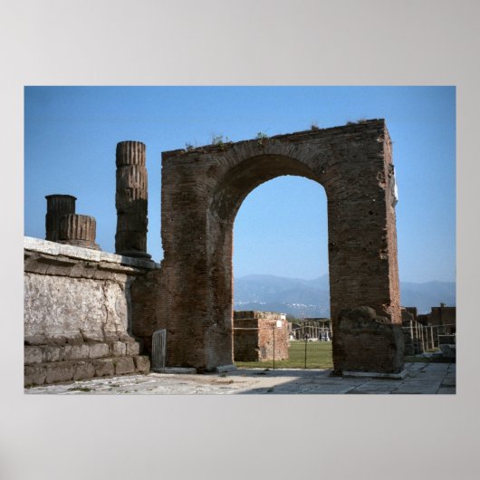 Pompeii, Roman gateway Poster (Voorkant)