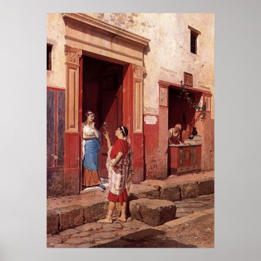 POMPEII STRAATSCÈNE POSTER (Voorkant)