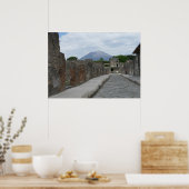 Pompeii-Vesuvius Poster (Keuken)