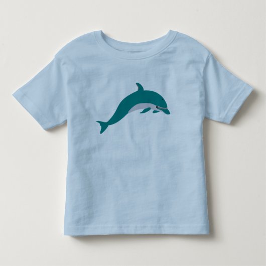Pompeldolfijn Kinder Shirts (Voorkant)
