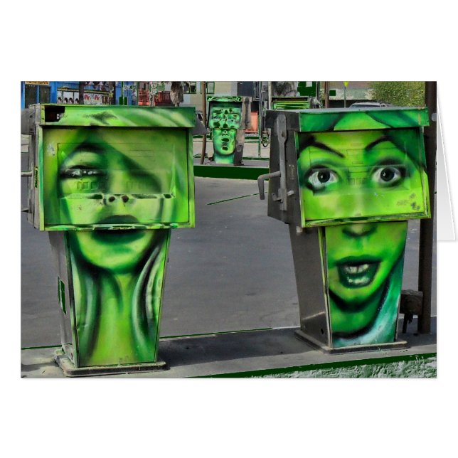 Pompes à gaz (Devant horizontal)