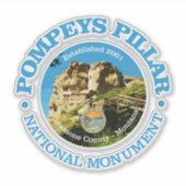 Pompeys Pillar NM Sticker (Voorkant)