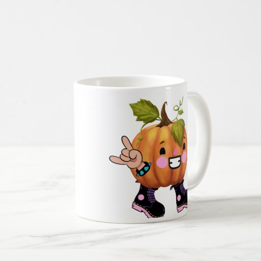 POMPGESTEENTE KOFFIEMOK (Voorkant rechts)