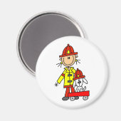 Pompier à bascule avec aimant à incandescence (Recto/Verso)