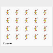 Pompier à bascule avec Stickers à échelle (Feuille)