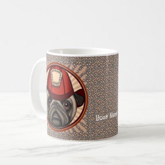 Pompier Carlin Mug (Devant gauche)