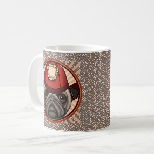 Pompier Carlin Mug (Devant gauche)