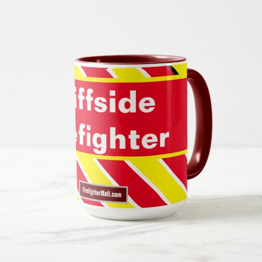 Pompier Cliffside Mug (Devant droit)