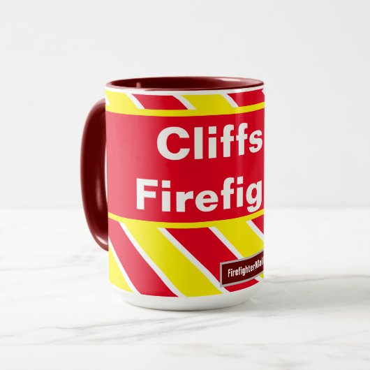 Pompier Cliffside Mug (Devant gauche)