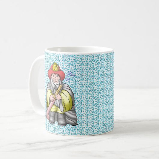 Pompier comme papa mug (Devant gauche)