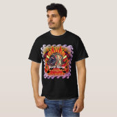 Pompier en service t-shirt de pompiers (Devant entier)