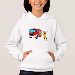 Pompier et extincteur Hoodie