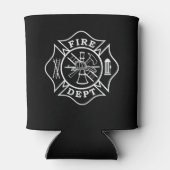 Pompier Mince Glacière de bouteille de la ligne ro (Dos)