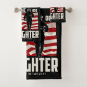 Pompier personnalisé Secourir USA Drapeau Patrioti (En situation)