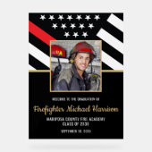 Pompier Pompier Académie de Graduation Party Photo (Recto)