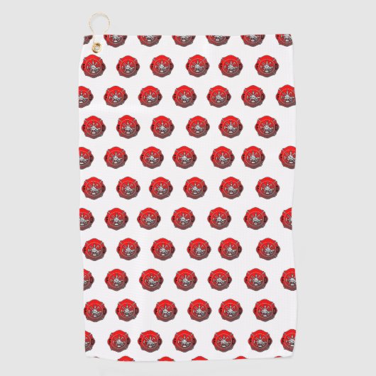 pompier serviette de golf Maltese Cross (Devant)
