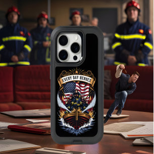 Pompiers combattant les flammes