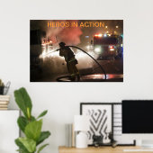 Pompiers : Heroes in Action Poster (Bureau à domicile)