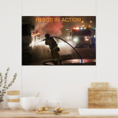 Pompiers : Heroes in Action Poster (Cuisine)